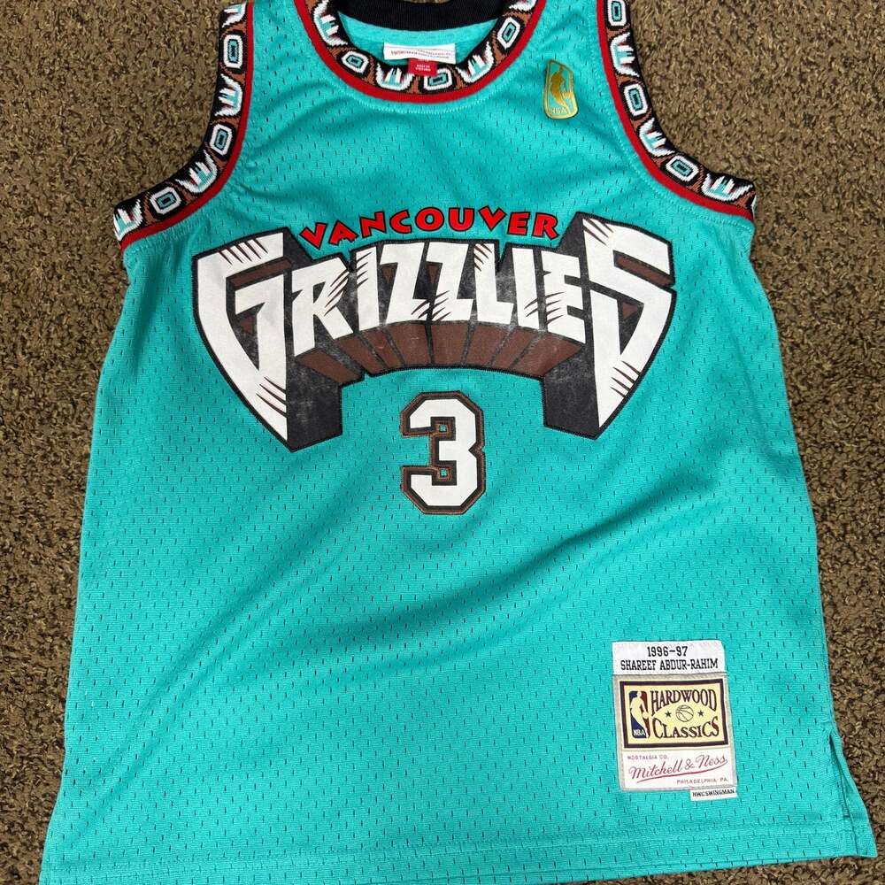 Shareef Abdur-Rahim Vancouver Grizzlies 96-97 Mitchell & Ness Hardwood Classics